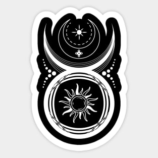 The Horned God | Pagan Symbol Sticker